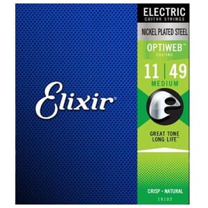 Elixir Electric Optiweb Strings 11/49