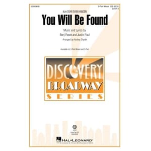 You Will Be Found (From Dear Evan Hansen) 3 Part SAB