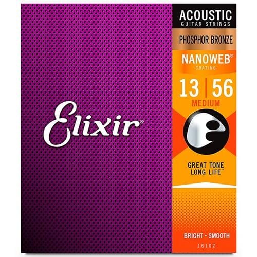 Elixir Phosphor Bronze Medium 13-56