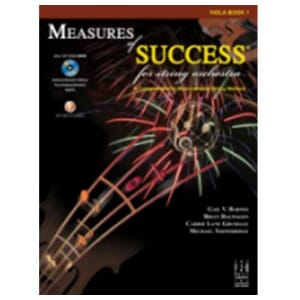 Measures of Success for Strings - Viola Book 1