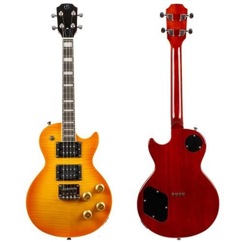 Flight Centurion Gold Top Electric Solid Body Tenor Ukulele