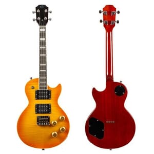 Flight Centurion Gold Top Electric Solid Body Tenor Ukulele