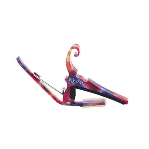 Kyser Tie Dye Acoustic Guitar Capo