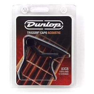 Dunlop Acoustic Trigger Capo Black
