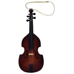String Bass Christmas Ornament