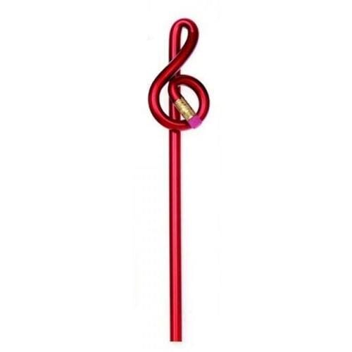 Bentcil Treble Clef Red