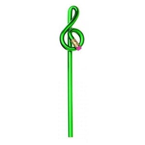 Bentcil Treble Clef Green