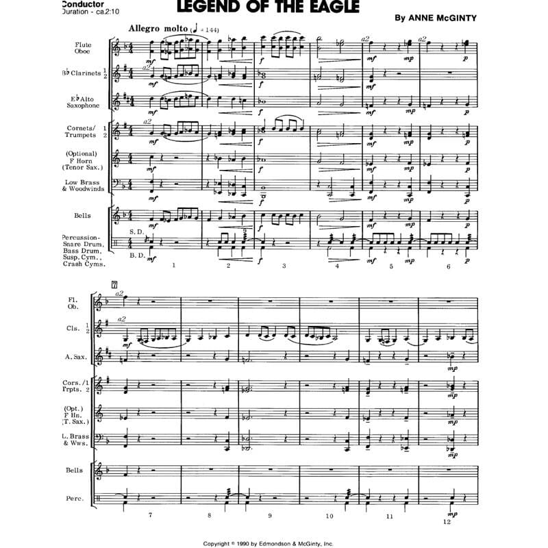 Legend of the Eagle by Anne Mcginty