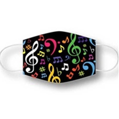 Face Mask Multicolor Notes