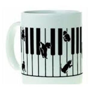 Kitten on the Keys Mug