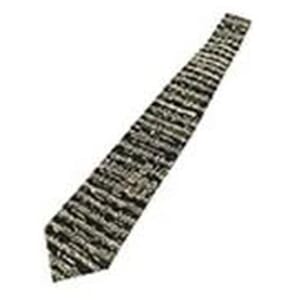 Men's Black Music Silk Tie