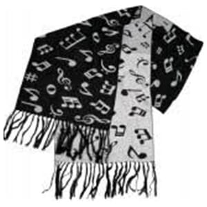 Scarf Music Notes