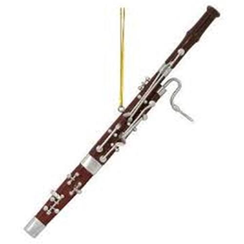 Bassoon Christmas Ornament