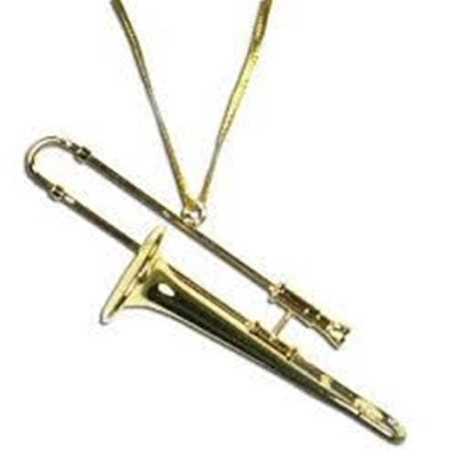 Trombone Christmas Ornament