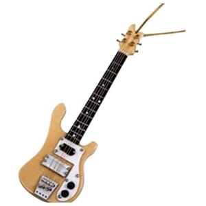 Electric Bass Christmas Ornament