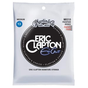 Martin MEC13 Claptons Choice Medium Acoustic Strings, Phosphor Bronze