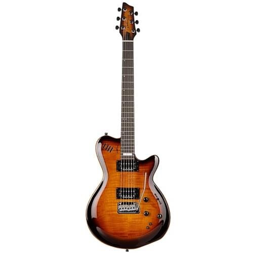 Godin LGXT Cognac Burst Flame AA Guitar