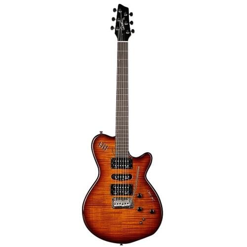 Godin xtSA Lightburst Flame Guitar