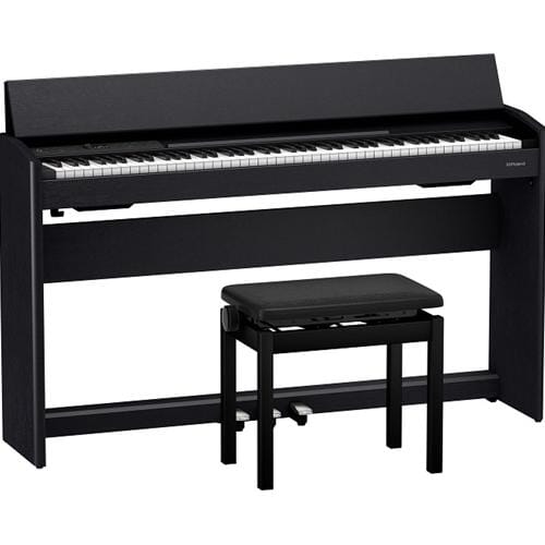 Roland F701 Digital Piano & Bench Black
