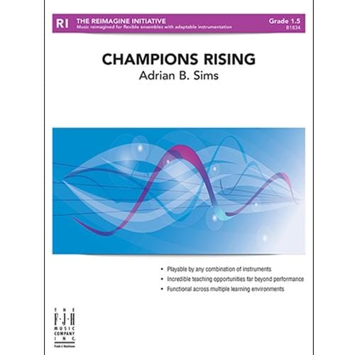 Champions Rising by Adrian Sims Flex Band