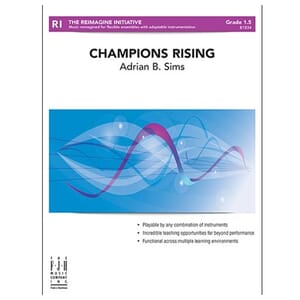 Champions Rising by Adrian Sims Flex Band
