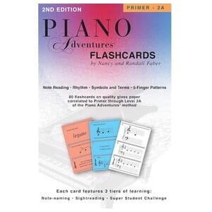 Piano Adventures Flash Cards