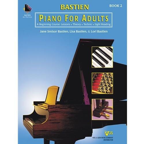 Bastien Piano for Adults Book 2 w/CD
