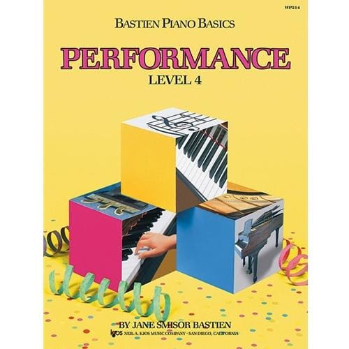 Bastien Piano Basics: Performance Level 4