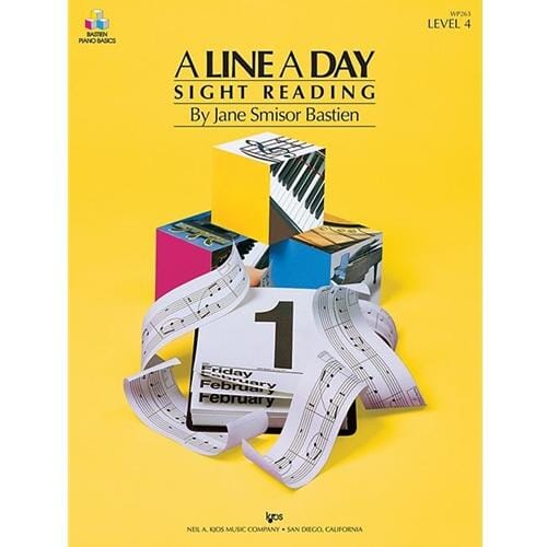 A Line A Day Sight Reading - Level 4