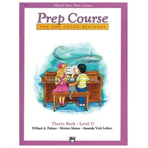 Alfred's Basic Piano Prep Course: Theory Book D