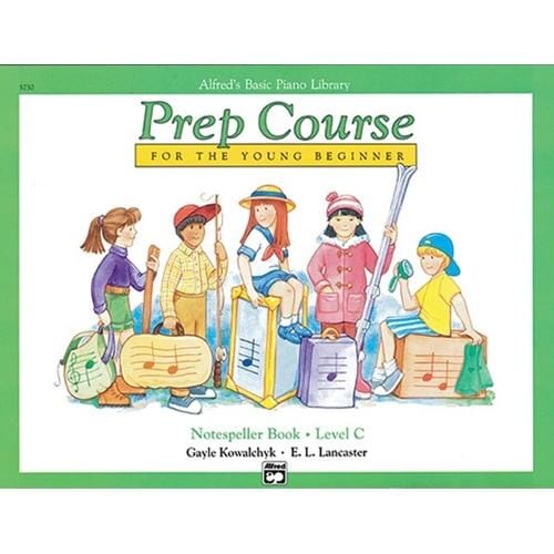 Alfred's Basic Piano Prep Course: 
Notespeller Book C