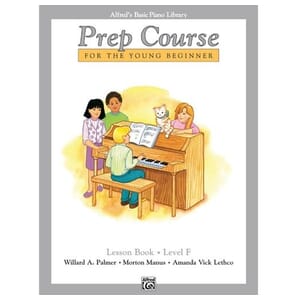 Alfred's Basic Piano Prep Course: Lesson Book F
