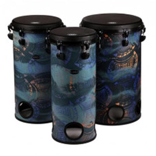 Groovemasters Set of 10", 12" and 14" Tubolo Set - Blue Sarong