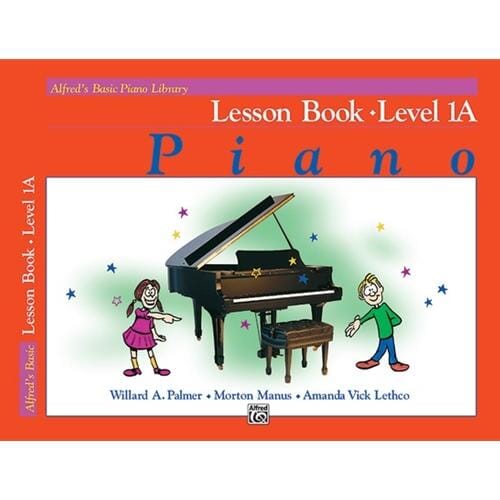 Alfred's Basic Piano Library: Lesson Book 1A (Book Only)