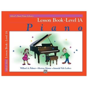 Alfred's Basic Piano Library: Lesson Book 1A (Book Only)