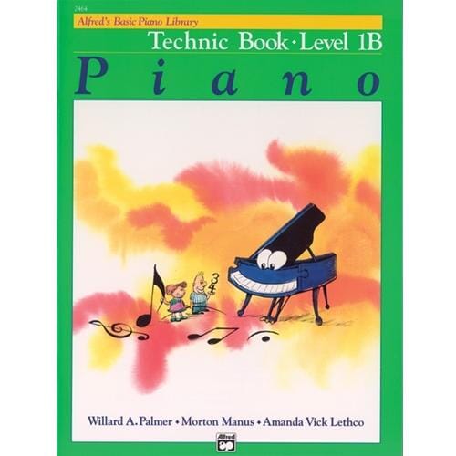 Alfred's Basic Piano Library: Technic Book 1B