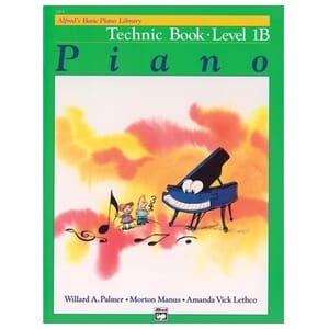 Alfred's Basic Piano Library: Technic Book 1B