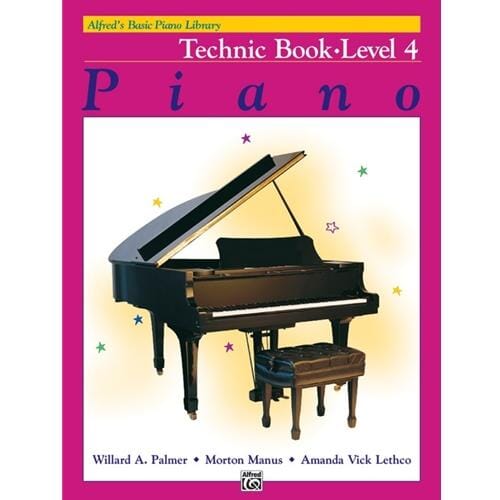 Alfred's Basic Piano Library: Technic Book 4