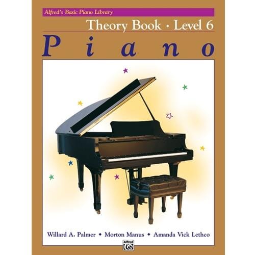 Alfred's Basic Piano Library: Theory Book 6