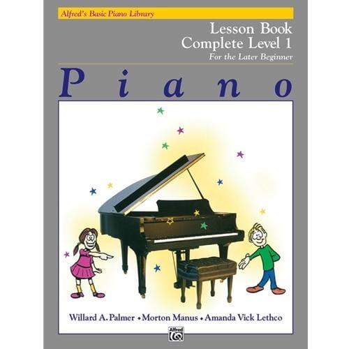 Alfred's Basic Piano Library: Lesson Book Complete 1 (1A/1B)
