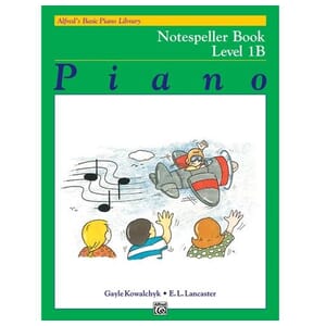 Alfred's Basic Piano Library: Notespeller Book 1B