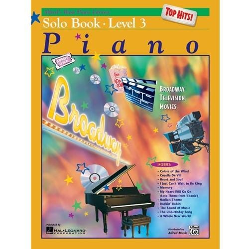 Alfred's Basic Piano Library: Top Hits! Solo Book 3