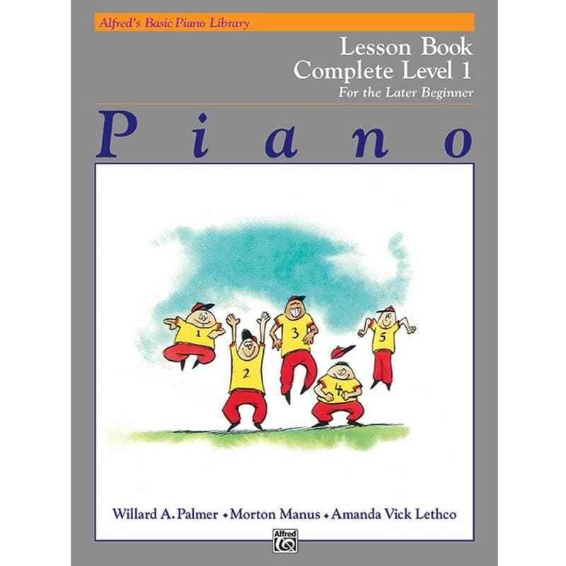 Alfred's Basic Piano Library: Technic Book Complete Level 1