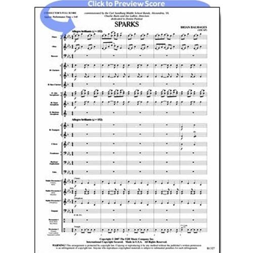 Sparks by Brian Balmages