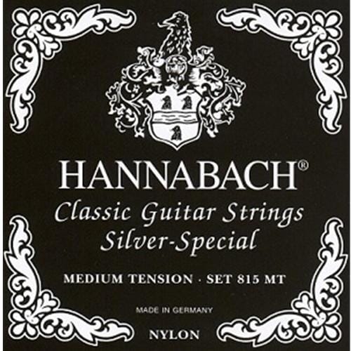 Hannabach 815MT Classic Guitar Strings Silver Special Medium Tension