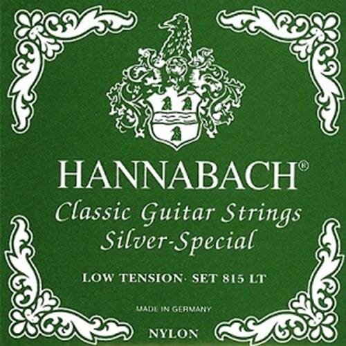 Hannabach 815LT Classic Guitar Strings Silver-Special Low Tension Set