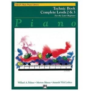 Alfred's Basic Piano Library: Technic Book Complete 2 & 3