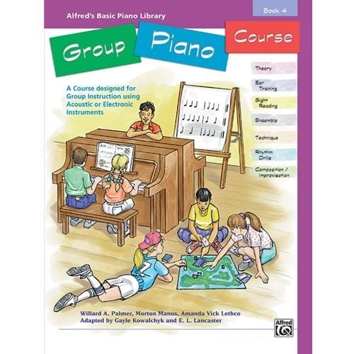 Alfred's Basic Group Piano Course Book 4