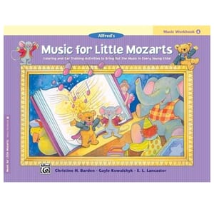 Music for Little Mozarts Workbook 4