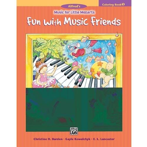 Music for Little Mozarts Coloring Book 1